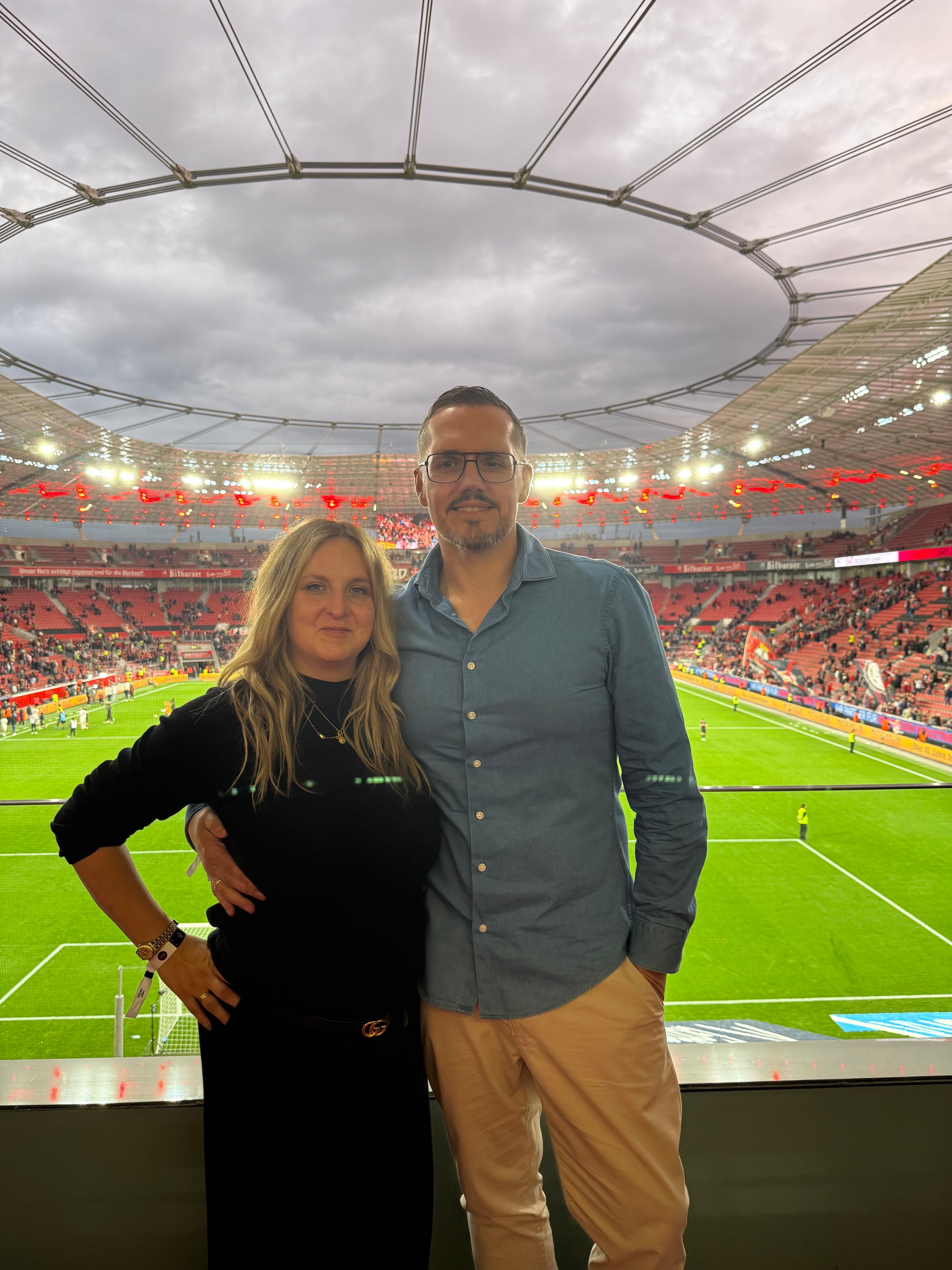 Spieltag-Erlebnis in der Loge