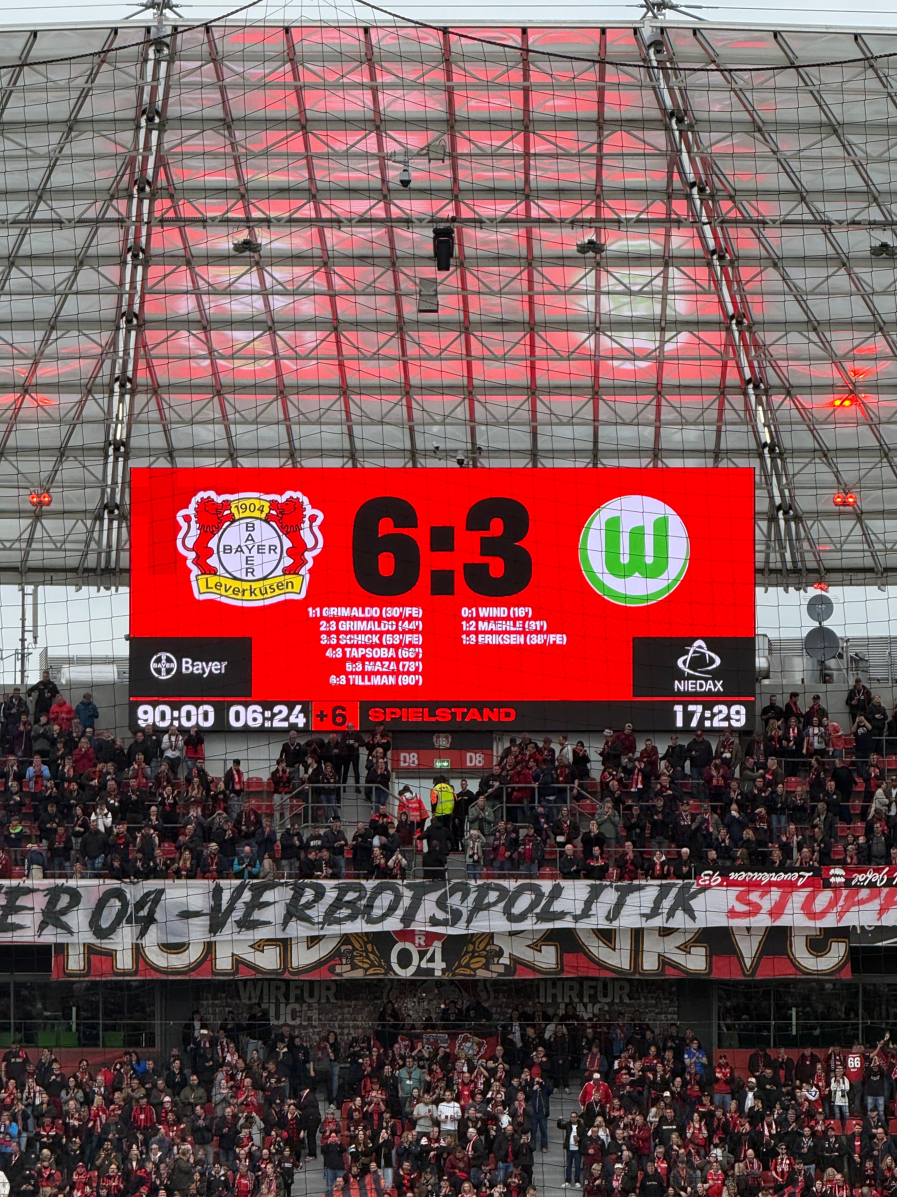 Spieltag-Atmosphäre